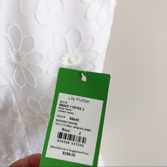 Lilly Pulitzer Surrey Floral Embroidered Mini - Picture 5 of 7